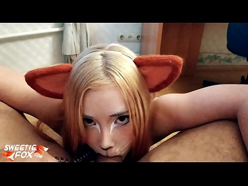 ❤️ Kitsune nqos dick thiab cum hauv nws lub qhov ncauj ☑  Russian porn  ntawm peb  ib